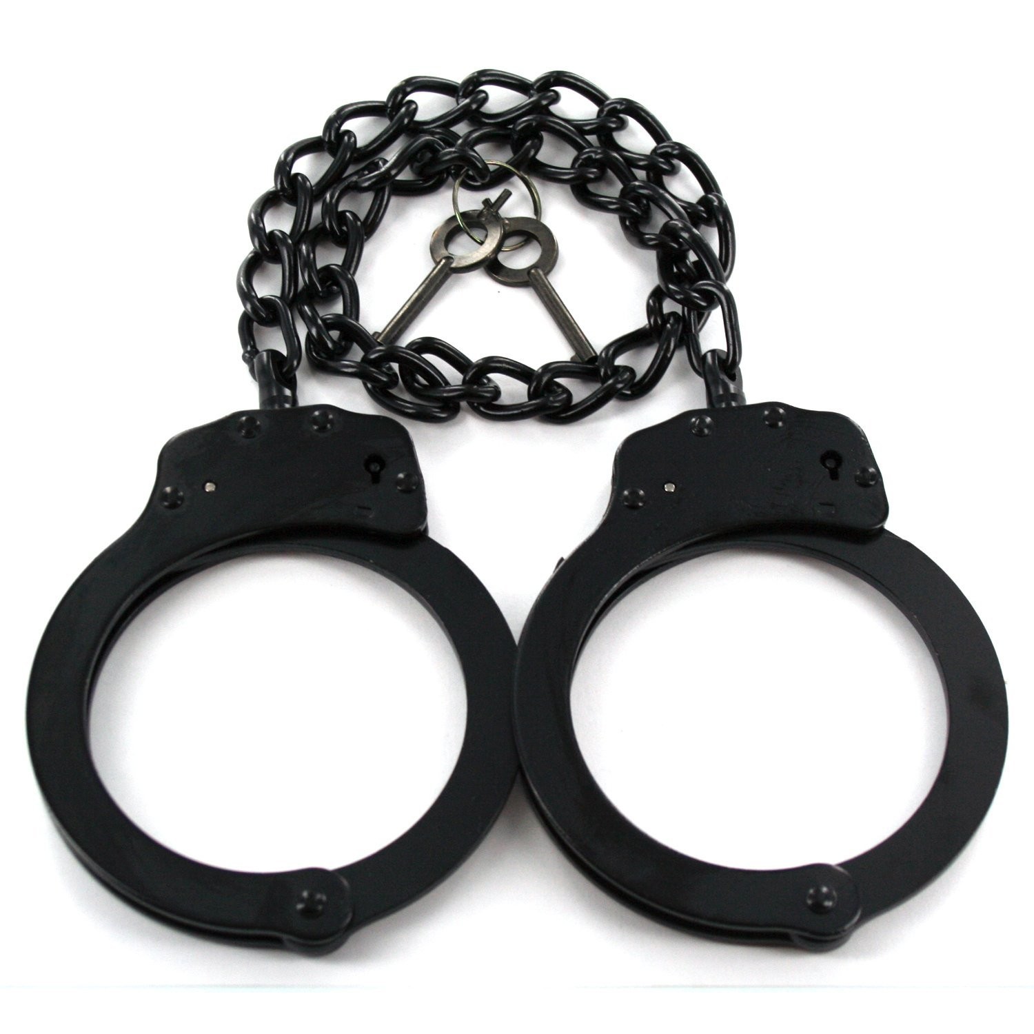 Professional Grade Handcuffs & Leg Cuffs Stainless Steel Black